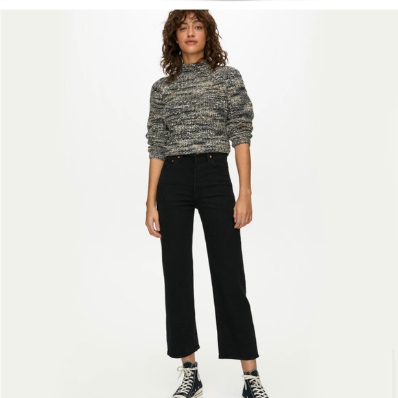 Aritzia Wilfred Free Mockneck Sweater “Retrograde” size XS NWT - Picture 1 of 10